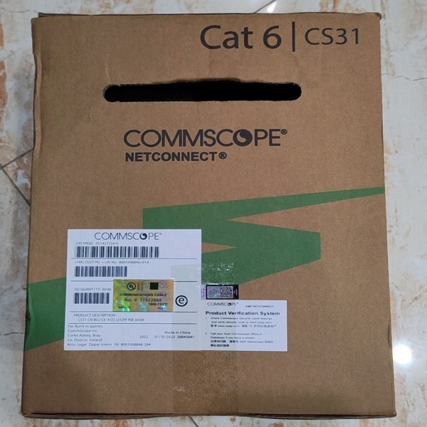 Commscope CAT6 UTP 1427254-6 (3)