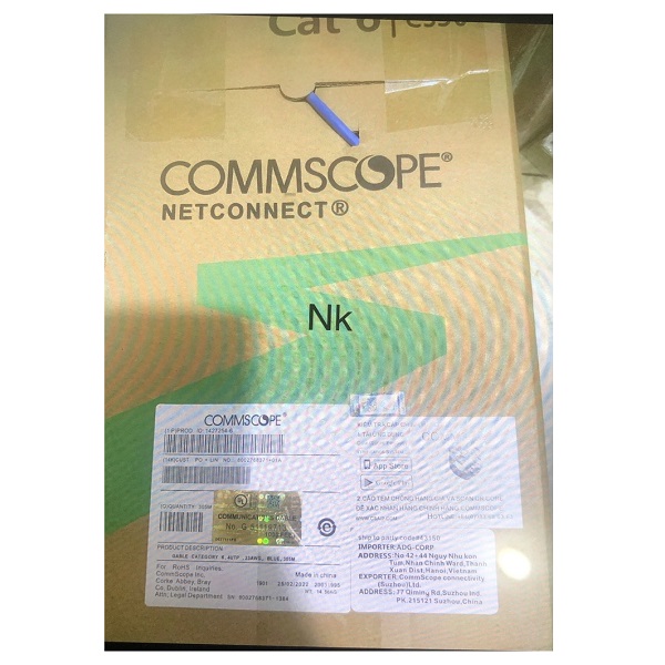 Dây mạng Commscope AMP CAT6 UTP 1427254-6 nhập khẩu loại B (3)